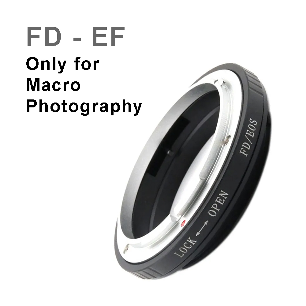 Photography Trick - FD-EF لعدسة Canon FD / FL