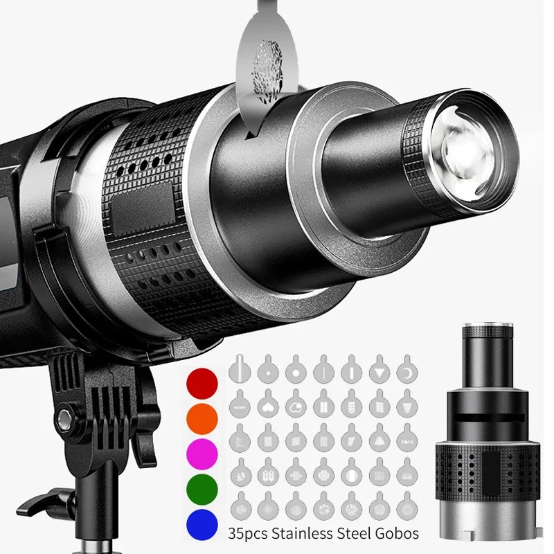 Photography Umbrella Lighting Kit - طقم عدسة بؤرية مخروطية لتركيبات بونز،