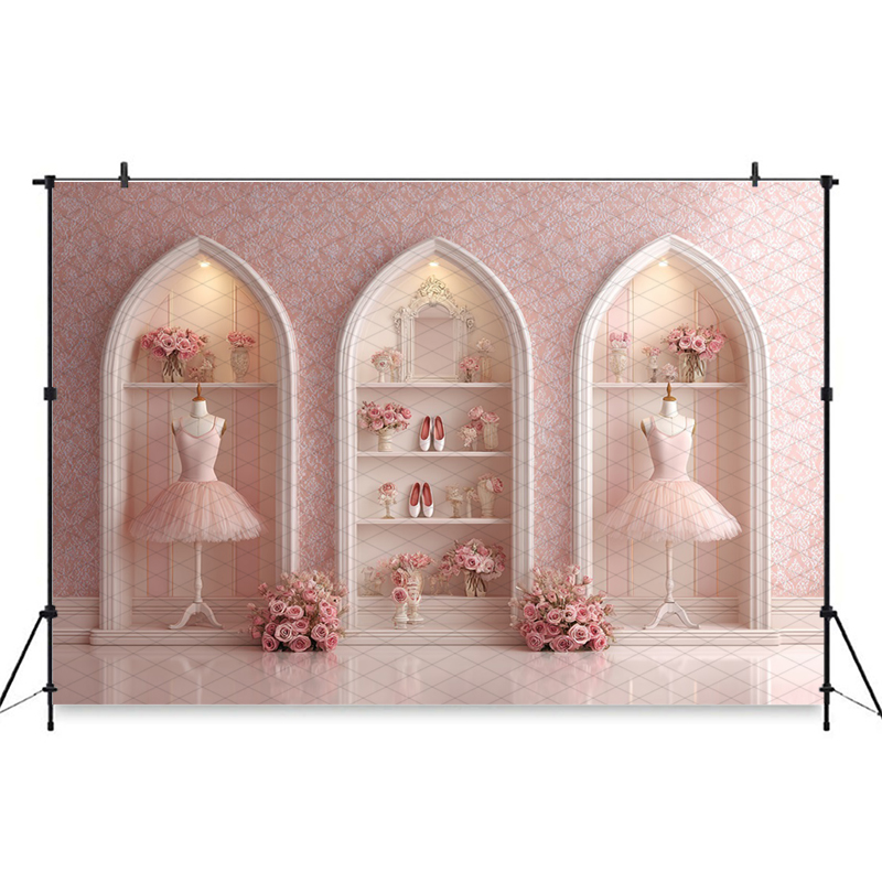 خلفية تصوير باللون الوردي من M - مراجعة Photography Backdrop Muslin وسعره