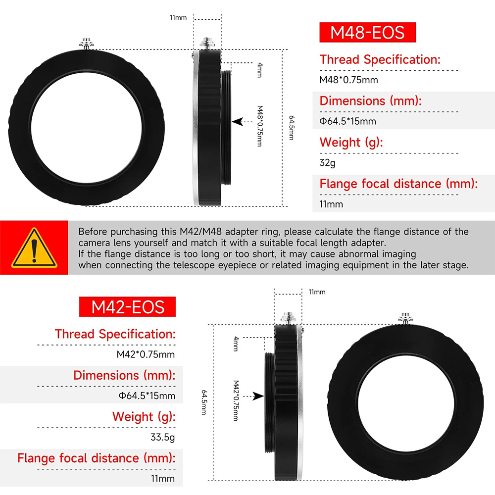 محول حلقة تثبيت عدسة الكاميرا  - مراجعة Lens Adapter Ring وسعره