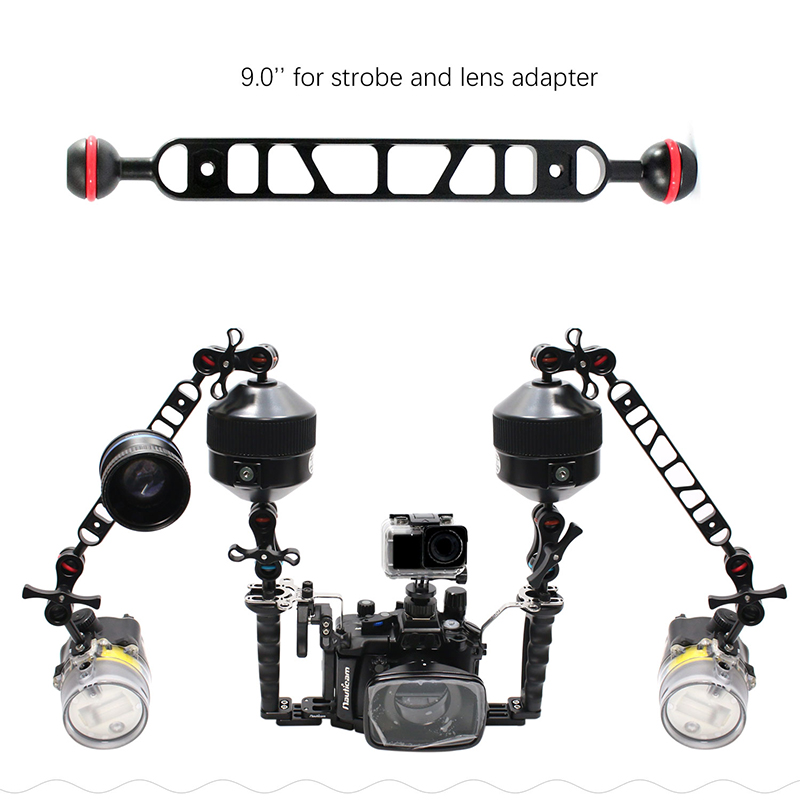 Nitescuba محول كرة ألومنيوم لل - مراجعة Photography Umbrella Lighting Kit وسعره