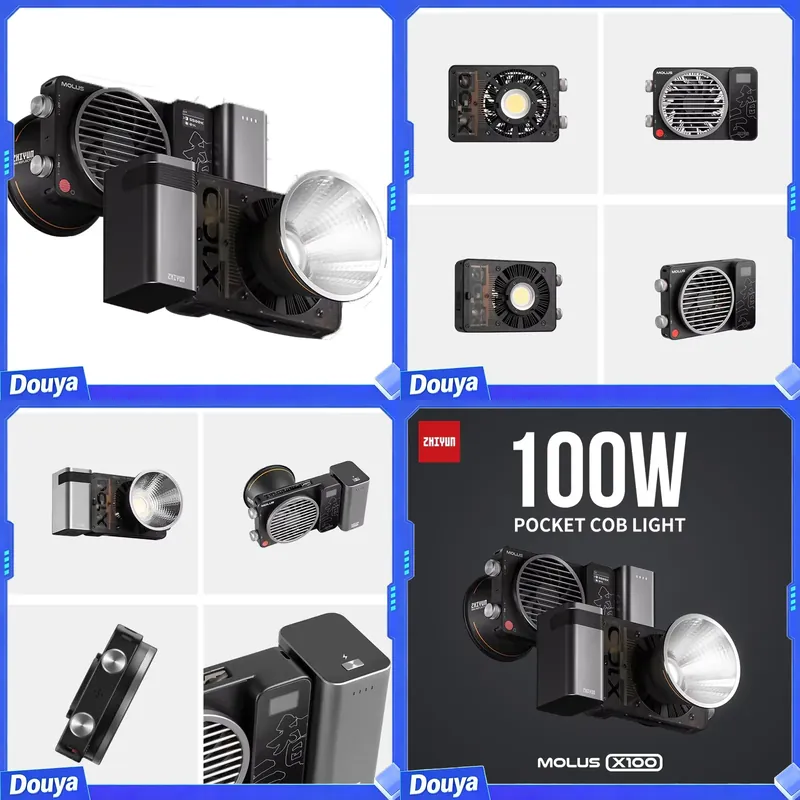 ضوء LED محمول باليد ZHIYUN Mol - مراجعة Photography Outdoor وسعره