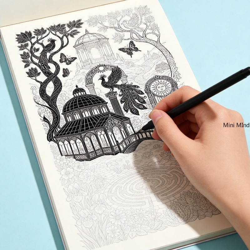 دفتر رسم لتخفيف التوتر للبالغي - مراجعة Photography Book وسعره